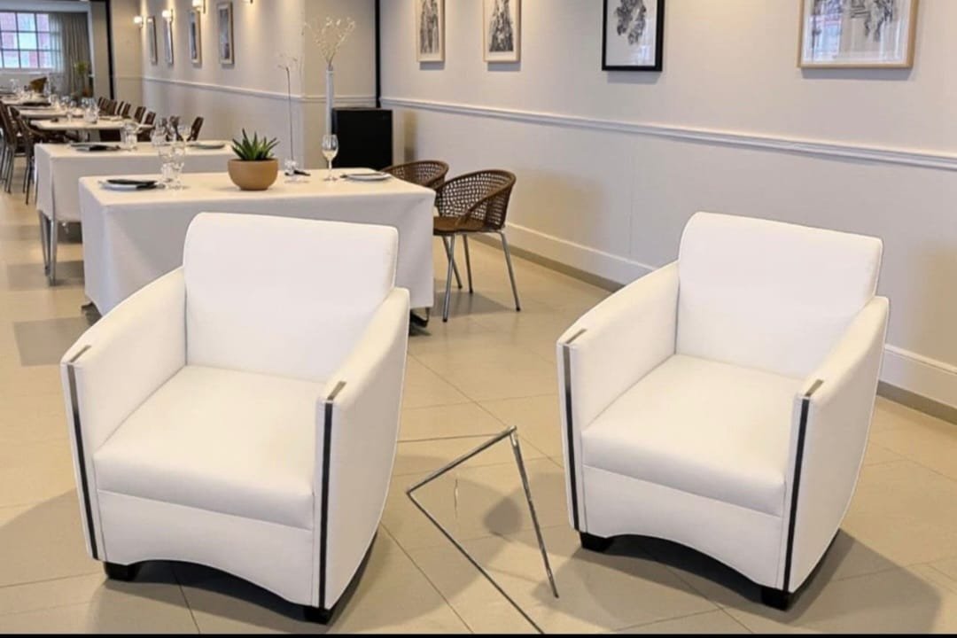 Beautiful chairs prepared for a special event